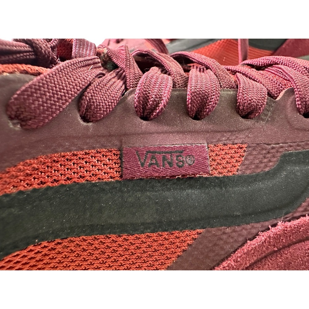 Vans AVE Pro Burgundy Suede Skate Shoes Mens Size 8 Skateboarding Sneakers - Picture 8 of 14